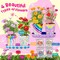 4 Set Paint & Plant Flower Gardening Kit - Arts & Crafts for Kids Ages 4-12